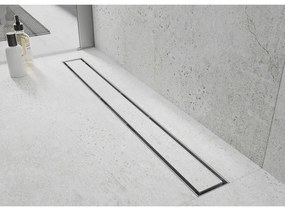 Mexen Lapos rozsdamentes acél zuhanyfolyó 90 cm minta M13, 2in1, 1010090-15