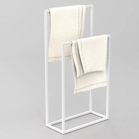 Törölközőtartó 85x45 cm fehér