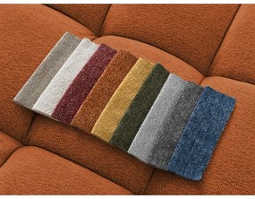 Terrakotta színű zsenília lábtartó Everest – Bobochic Paris