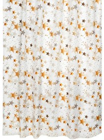 Bellatex Csillagok zuhanyfüggöny, bézs, 180 x 200 cm