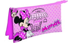Disney Minnie Paris 3 rekeszes tolltartó 22 cm