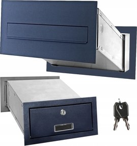 Átmenő postaláda 6PN antracit 7016 álcázó