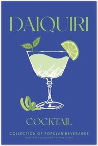 Poszterek 40x60 Daiquiri ital Alkoholos koktél