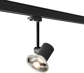 RENDL FAX háromáramkörös sínre fekete 230V LED GU10 12W