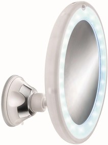 Kleine Wolke Flexy Light kozmetikai tükör 17.5x17.5 cm kerek világítással fehér 5819114886