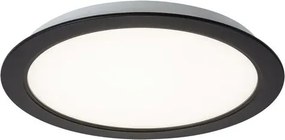 Shaun ráépíthető és beépíthető lámpa 17w 1500lm ip20 fekete