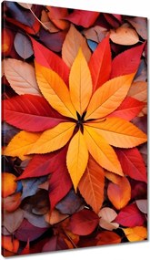 Vászonkép 60x90 Őszi színes levelek