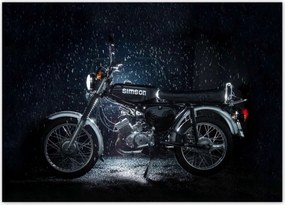 Poszter 70x50 Simson S51 Négysebességes Simson négyes dupla