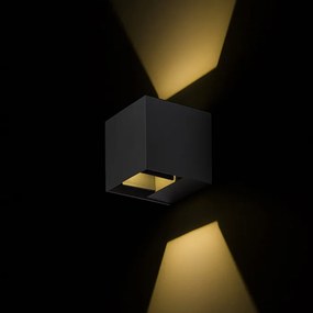 RENDL CARRE fali lámpa antracitszürke 230V LED 2x3W IP54 3000K