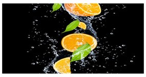 Akril üveg kép Narancs és víz oah-51416552