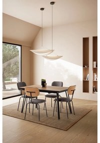 Fekete étkezőszék szett 4 db-os Dash – Marckeric