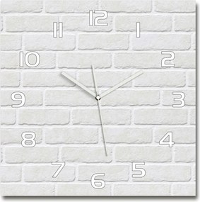 Üveg falióra, nagy téglafal 60x60