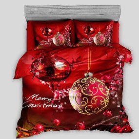 Ágynemű MIRELA RED BALLS 7 részes 140X200 cm