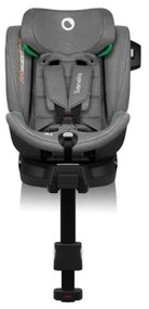 Lionelo HARMONY i-Size 40-150 cm forgatható autósülés alapzattal, fekete/szürke