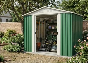 fém kerti ház LANITPLAST MAXTORE 86 ZÖLD LG1873