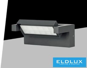 UNIVERSO Kürtéri fali lámpa 21w 1800lm CCT 203x108x80mm IP65 szürke 5év