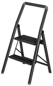Compact fekete létra, magasság 91,5 cm