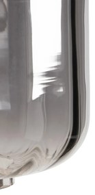 Okos állólámpa fekete füstüveggel, WiFi ST64-gyel - Qara Down