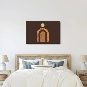 Kép - Narancssárga ívek N⁰3 (90x60 cm)