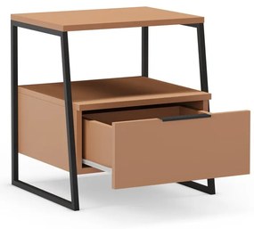 Téglavörös éjjeliszekrény Velia – Marckeric