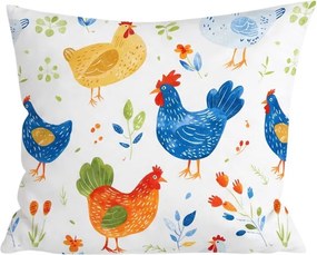 Mikroszálas párnahuzat HENRIETTA 45x45 cm, színes