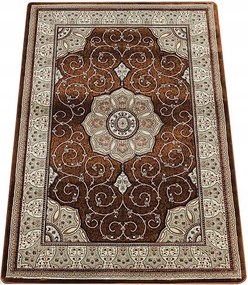 Szőnyeg 200x290 Klasszikus Nappaliba Barna