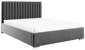 St4 ágyrácsos ágy, sötétszürke (180 cm)