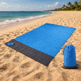 Zaparkorun Nagy pléd a strandra vagy a természetbe - kék