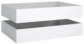 Fehér ágy alatti fiók szett 2 db-os 90x190-140x190 cm Naia – Tvilum