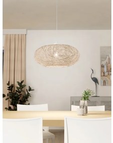Eglo 93374 - Mennyezeti függesztékes lámpa CAMPILO 1xE27/60W/230V