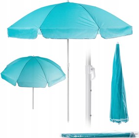 Kerti Napernyő Erkélyre Terasz 220 cm Nagy Strand Összecsukható Huzat