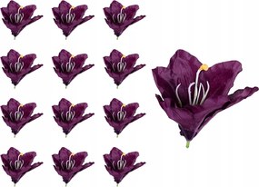 Amarillisz virágfej nád kompozíció mesterséges 12PCS