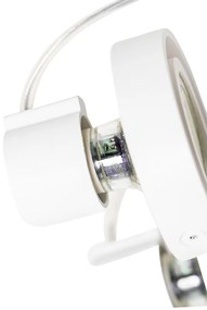 Modern spotlámpa fehér 2-lámpás - Master 50