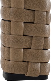Kerti rattan szett, természetes/világosszürke, RANDI