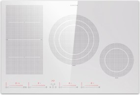 Klarstein Masterzone 77 Hibrid, indukciós főzőlap, max. 7200 W, beépített, 4 Flex zóna, ThermoBoost technológia, Smart Flex