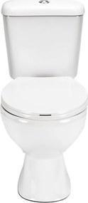 Hátsó kifolyású monoblokkos WC – Cleano WC soft close ülőkével