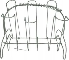 Rozsdamentes acél kosár állvány 16x20cm csepegtető