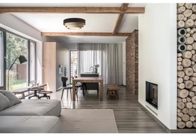 TRINITI mennyezeti lámpa 2xE27/60W/230V barna/beige/arany