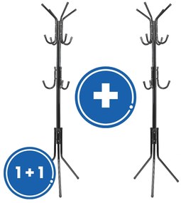 Állványakasztó Harlan 1 + 1 INGYENES, fekete
