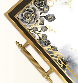 Üveg tálca, 38×24 cm – TPA9771