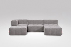 5 Teiliges Modulares Sofa – Grau