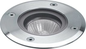 NOVOLUX 037A-G21X1A-30 BORA Kültéri Talajba Építhető Lámpa Ezüst GU10 IP67