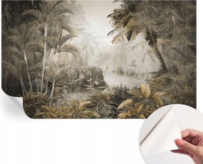 Öntapadós Dekoratív Fotótapéta Hálószobába Trópusi erdő 416x254 cm