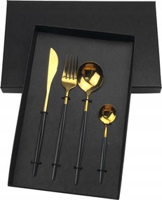 4 Db-os Fényes Evőeszköz Szett Ajándék Szett (11607)