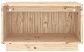 tömör fenyőfa TV-szekrény 60 x 35 x 35 cm
