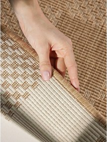 Krémszínű-natúr színű kültéri-beltéri futószőnyeg 80x200 cm Haringey Dorothy – Ted Baker