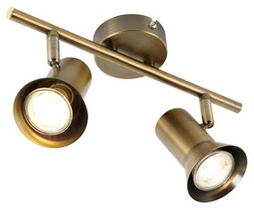 Mennyezeti reflektor bronz forgatható és dönthető - Karin 2