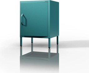 Éjjeliszekrény MIA, 424 x 595 x 400 mm, Modern: tengerszínű