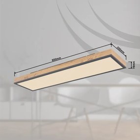 Globo 416080WD4-CCT - LED Dimmelhető mennyezeti lámpa DORO LED/24W/230V + távirányító