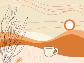 Poszter 40x30cm Reggeli póréhagyma